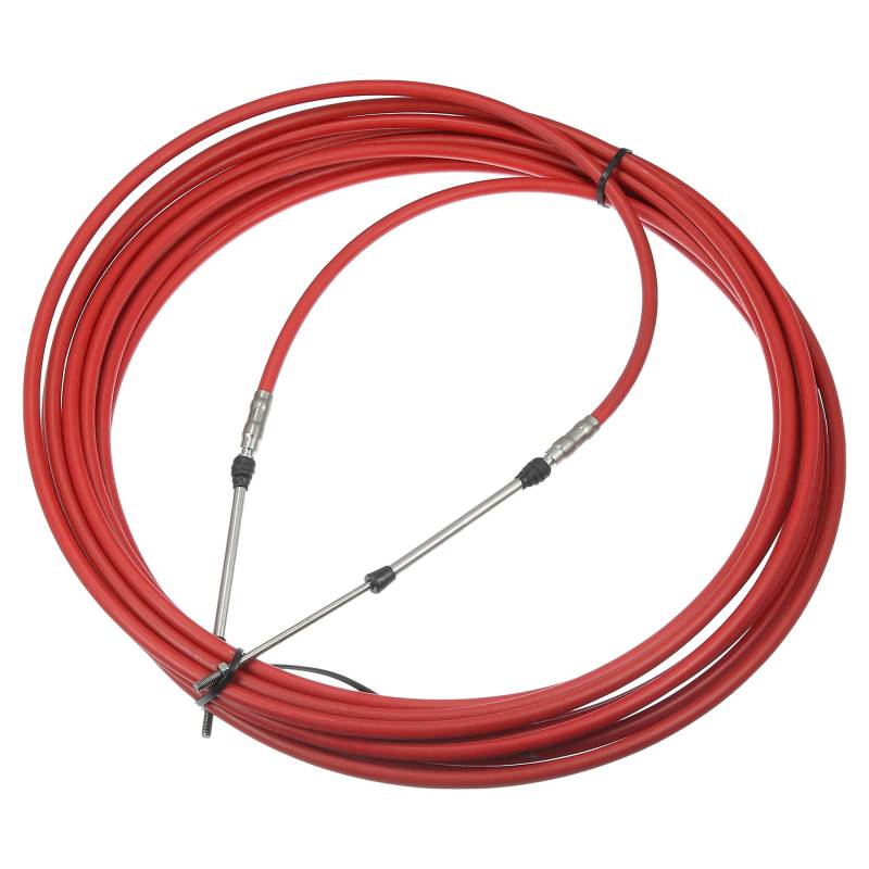 Motoforti 1 Stück 11 m 433 Zoll Gaszug Fernbedienung Box Kabel rot von Motoforti