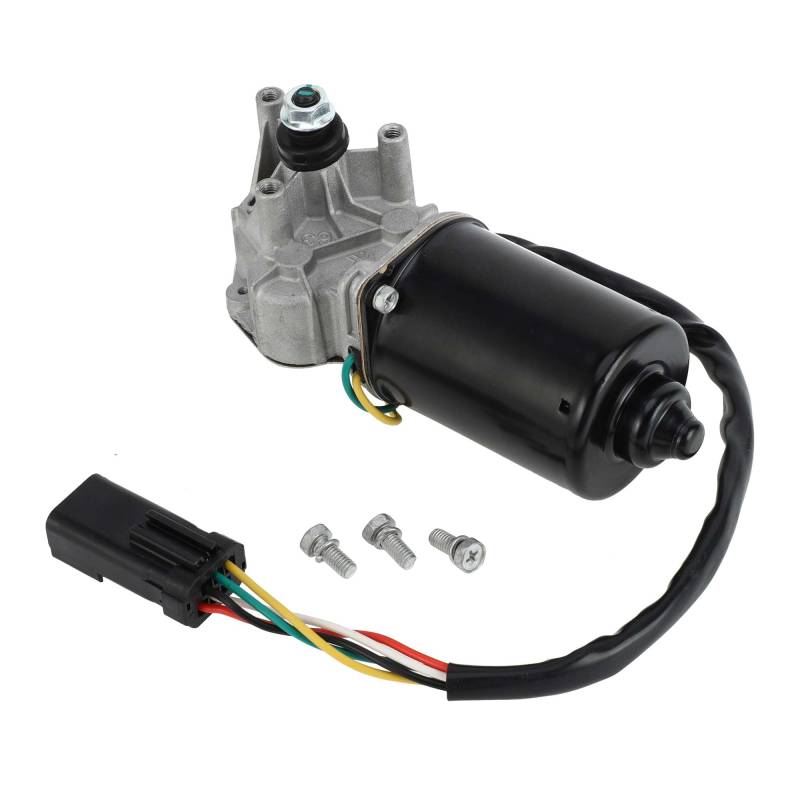 Motoforti Frontscheibenwischermotor Auto Frontscheibenwischermotor Ersatz für Jeep TJ/Wrangler 1997-2002 2.5L 4.0L Nr.4864892 5 Pin von Motoforti