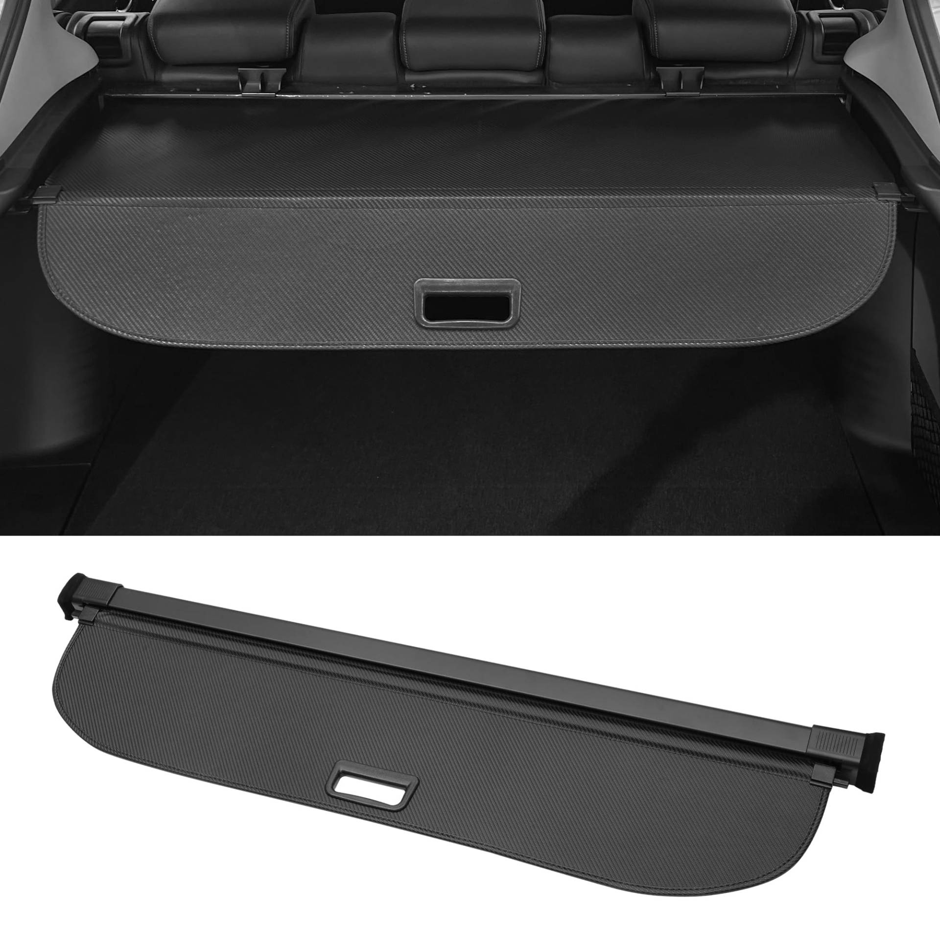 Motoforti Kofferraum ausziehbare Laderaumabdeckung für Audi Q5 Sportback 2018-2024 Heckklappenablage Gepäcksicherheitsabdeckung Schattierung, Canvas, Schwarz Carbonfaser Motoforti Kofferraum ausziehbare Laderaumabdeckung für Audi Q5 Sportback 2018-2024 Heckklappenablage Gepäcksicherheitsabdeckung Schattierung, Canvas, Schwarz Carbonfaser von Motoforti