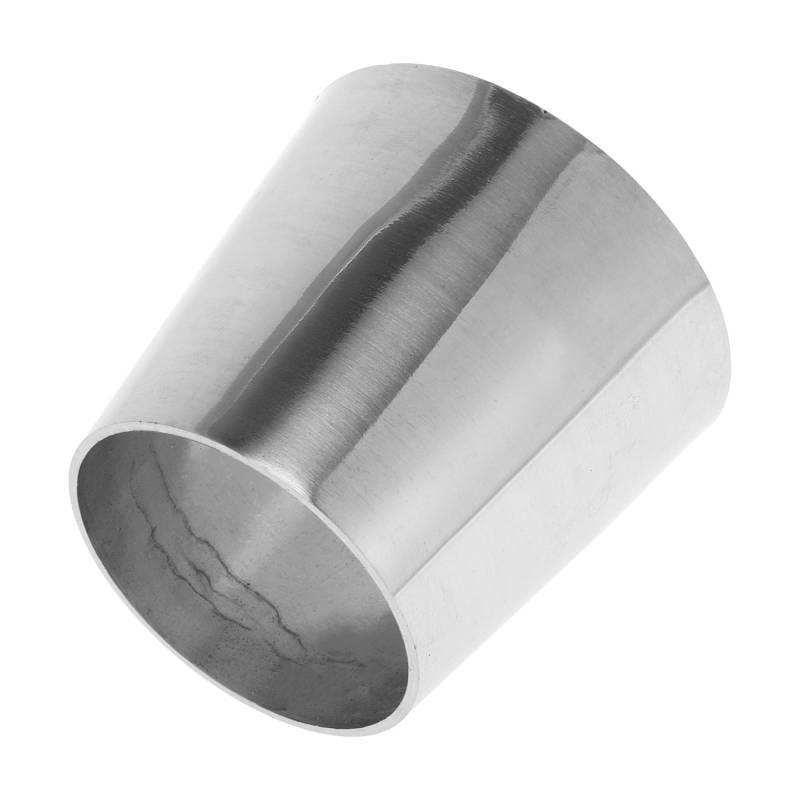 Motoforti Mandrel Exhaust Bend Elbow Konzentrischer Reduzierer Auto Auspuffrohr Rohrleitung Adapter 2" OD auf 2,5" OD 304 Edelstahl Silberton von Motoforti