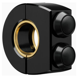 Armatur mo.switch plain 2 Taster schwarz 22mm/1Z Motogadget von Motogadget