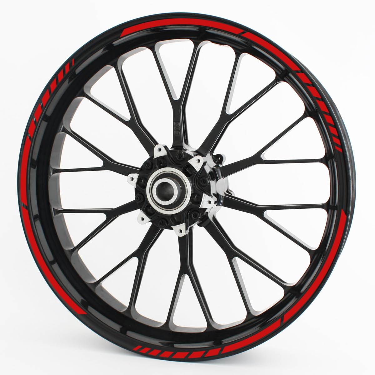 Felgenrandaufkleber GP im GP-Design passend für 11 Zoll Felgen für Motorrad, Auto & mehr - Rot matt Felgenrandaufkleber GP im GP-Design passend für 11 Zoll Felgen für Motorrad, Auto & mehr - Rot matt von Motoking