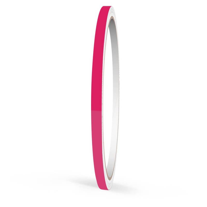 Motoking Zierstreifen, Pink Glänzend, 8 mm Breite, 10 m Länge, RAL 4010, Aufkleber Folie Auto Boot Motorrad Wohnmobil Wohnwagen & mehr von Motoking