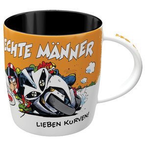 MOTOmania Becher Echte Männer Motomania von Motomania