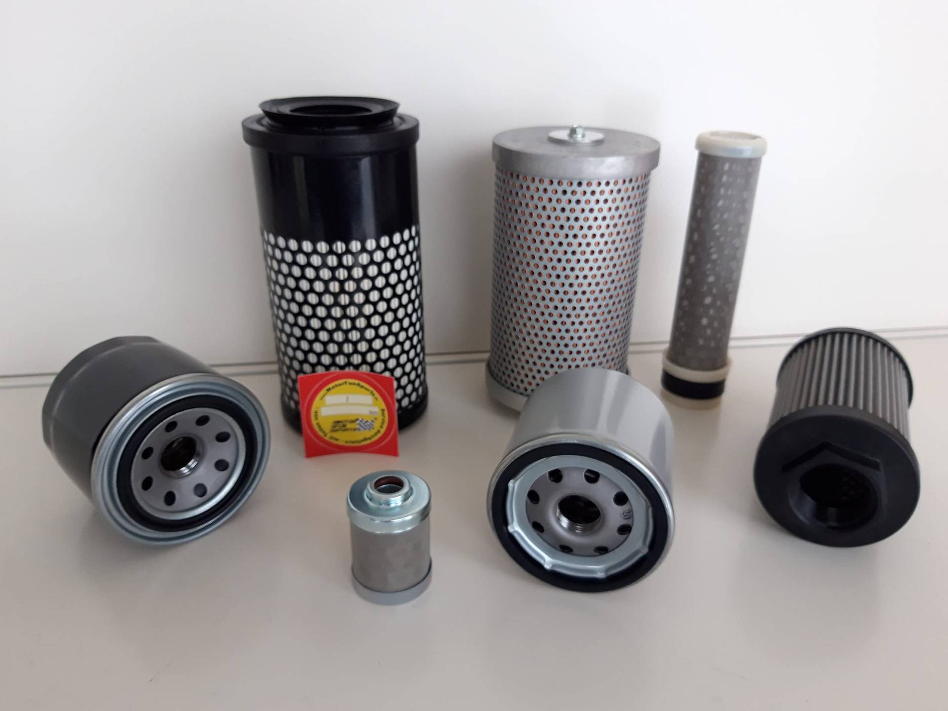 Filter - Set (groß) passend für Kubota U20 Ölfilter, Luftfilter, Kraftstofffilter, Hydraulikfilter von Motor Fun Sports