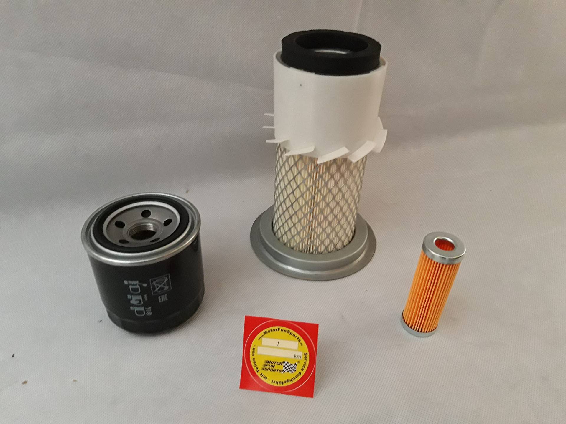 Filter - Set (klein) kompatibel mit Airman AX 15-2 Ölfilter, Luftfilter, Kraftstofffilter von Motor Fun Sports
