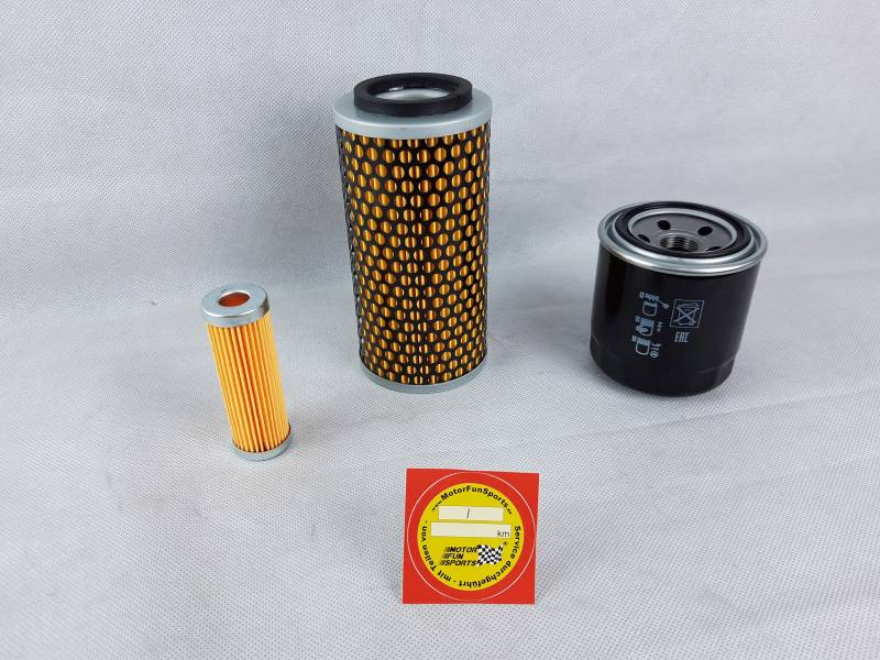 Filter - Set (klein) passend für Kubota B 5000 Ölfilter, Luftfilter, Kraftstofffilter von Motor Fun Sports