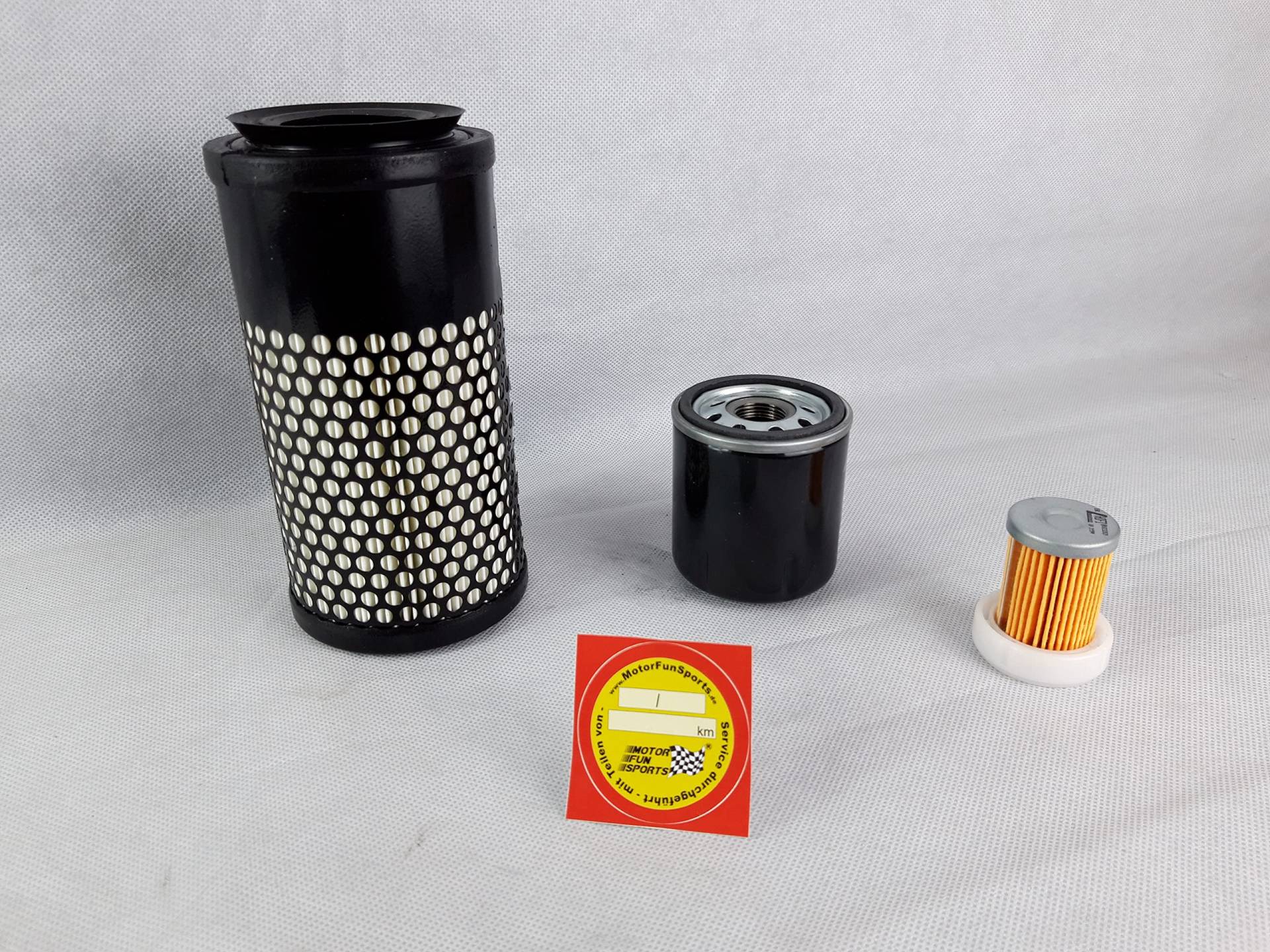 Filter - Set (klein) passend für Kubota B1121 D-EC Ölfilter, Luftfilter, Kraftstofffilter von Motor Fun Sports