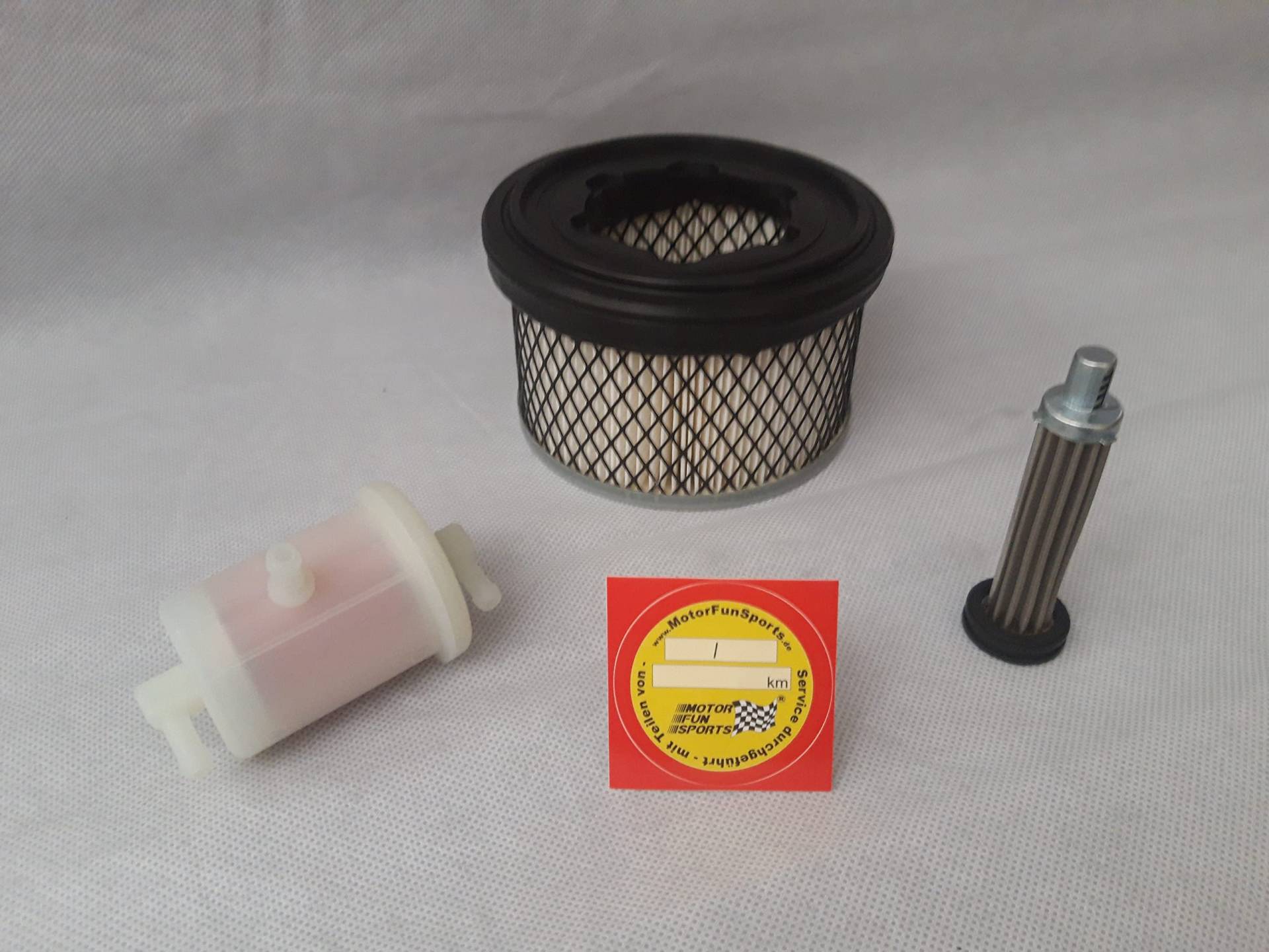 Filter Set kompatibel mit Bomag BPR 55/65 D mit Motor Lombardini 15LD440 Ölfilter Luftfilter Kraftstofffilter von Motor Fun Sports