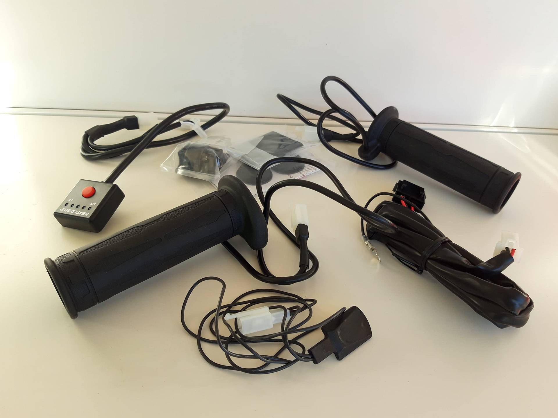 Heizgriff + Daumengas passend für Stels Quad ATV Griffheizung Daumenheizpad Heizgriff + Daumengas passend für Stels Quad ATV Griffheizung Daumenheizpad von Motor Fun Sports