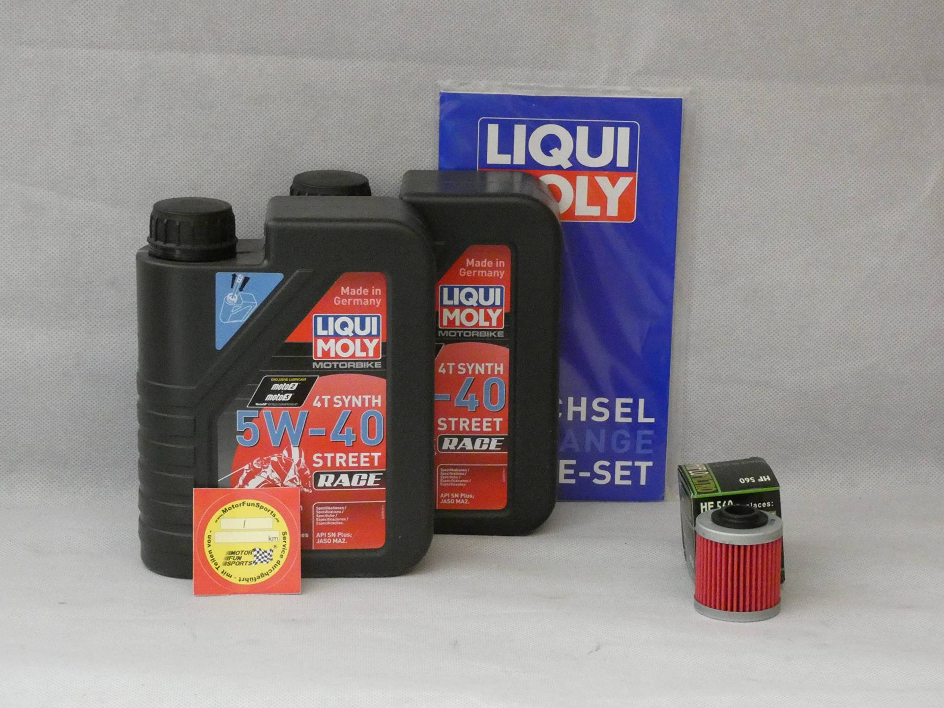 Oelwechselset kompatibel zu Can Am DS 450 Ölfilter Öl Oelwechselset kompatibel zu Can Am DS 450 Ölfilter Öl von Motor Fun Sports