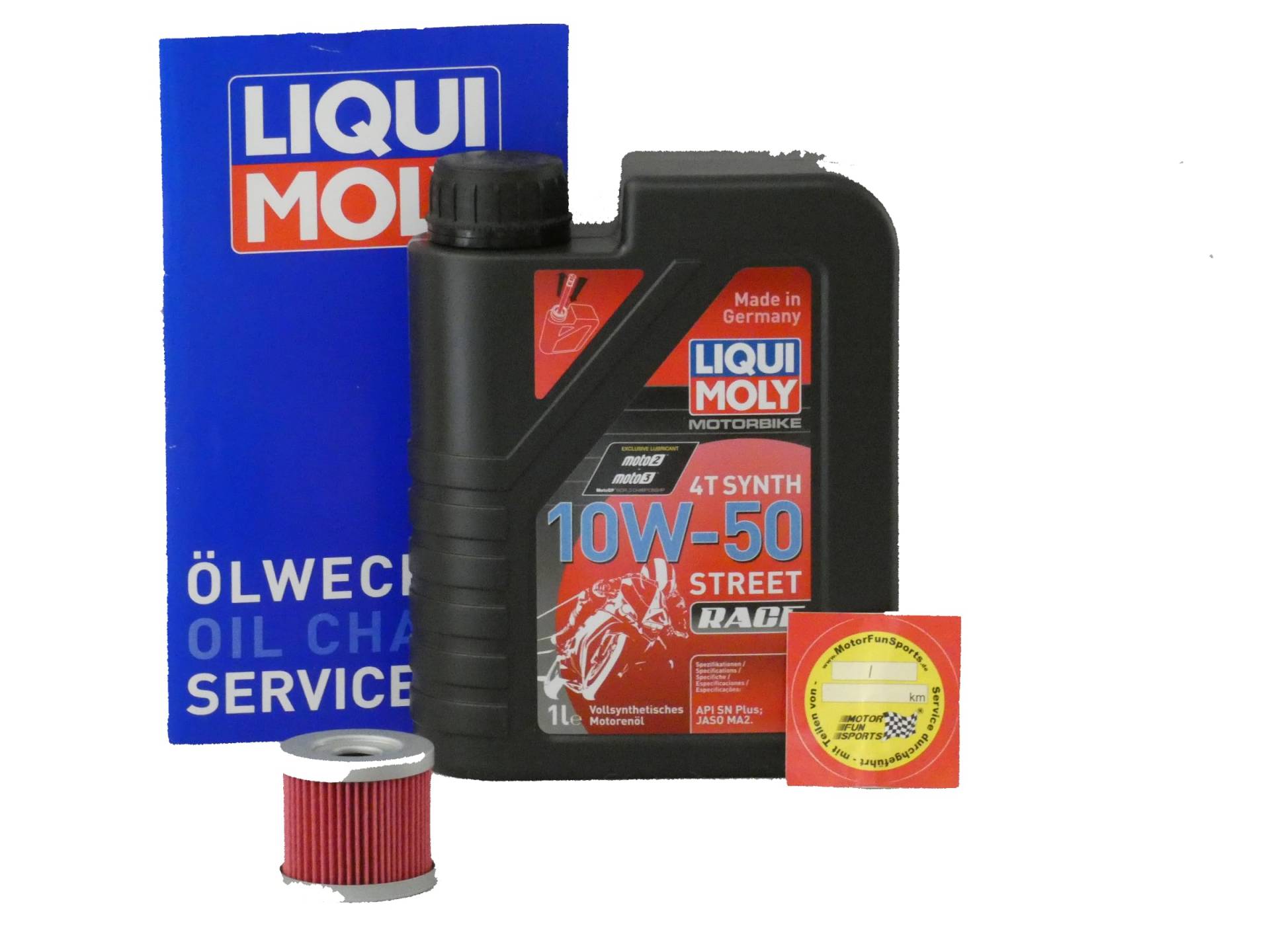 Oelwechselset kompatibel zu QJ Motor SRV 125 Öl Ölfilter Oelwechselset kompatibel zu QJ Motor SRV 125 Öl Ölfilter von Motor Fun Sports