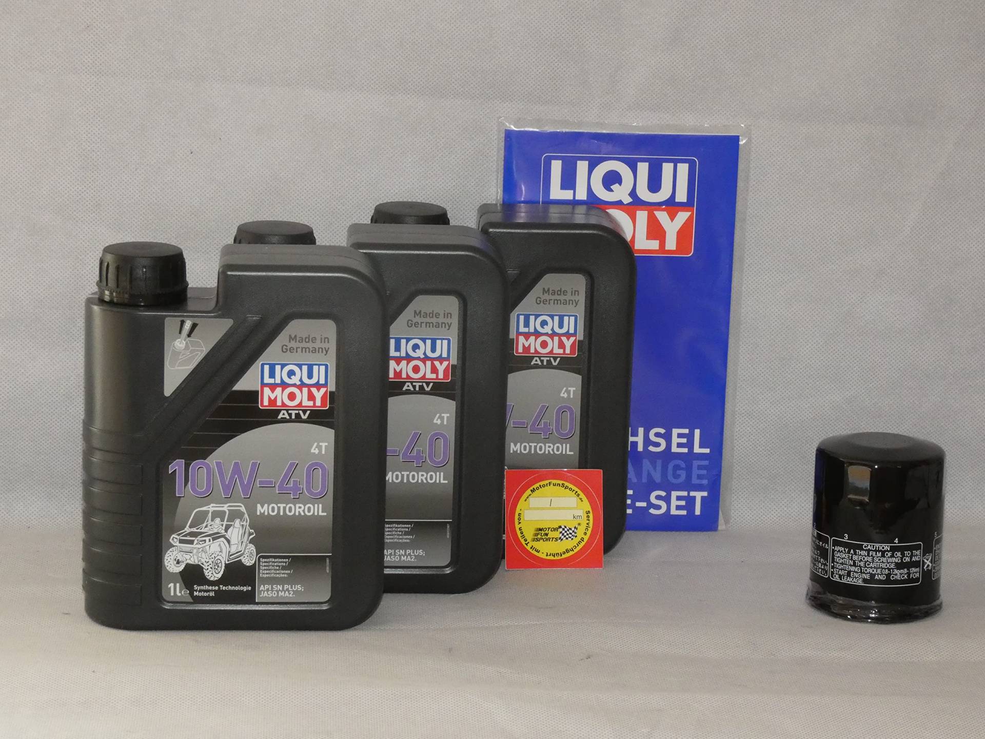 Oelwechselset kompatibel zu TGB Target 600 Blade 600 Öl Ölfilter Oelwechselset kompatibel zu TGB Target 600 Blade 600 Öl Ölfilter von Motor Fun Sports