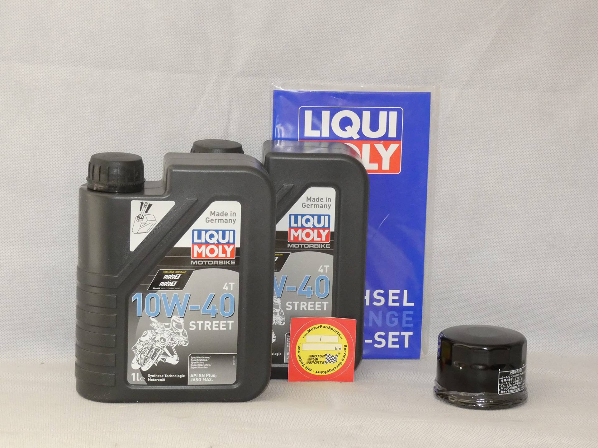 Oelwechselset kompatibel zu Yamaha YFM 660 Raptor Grizzly Öl Ölfilter Oelwechselset kompatibel zu Yamaha YFM 660 Raptor Grizzly Öl Ölfilter von Motor Fun Sports