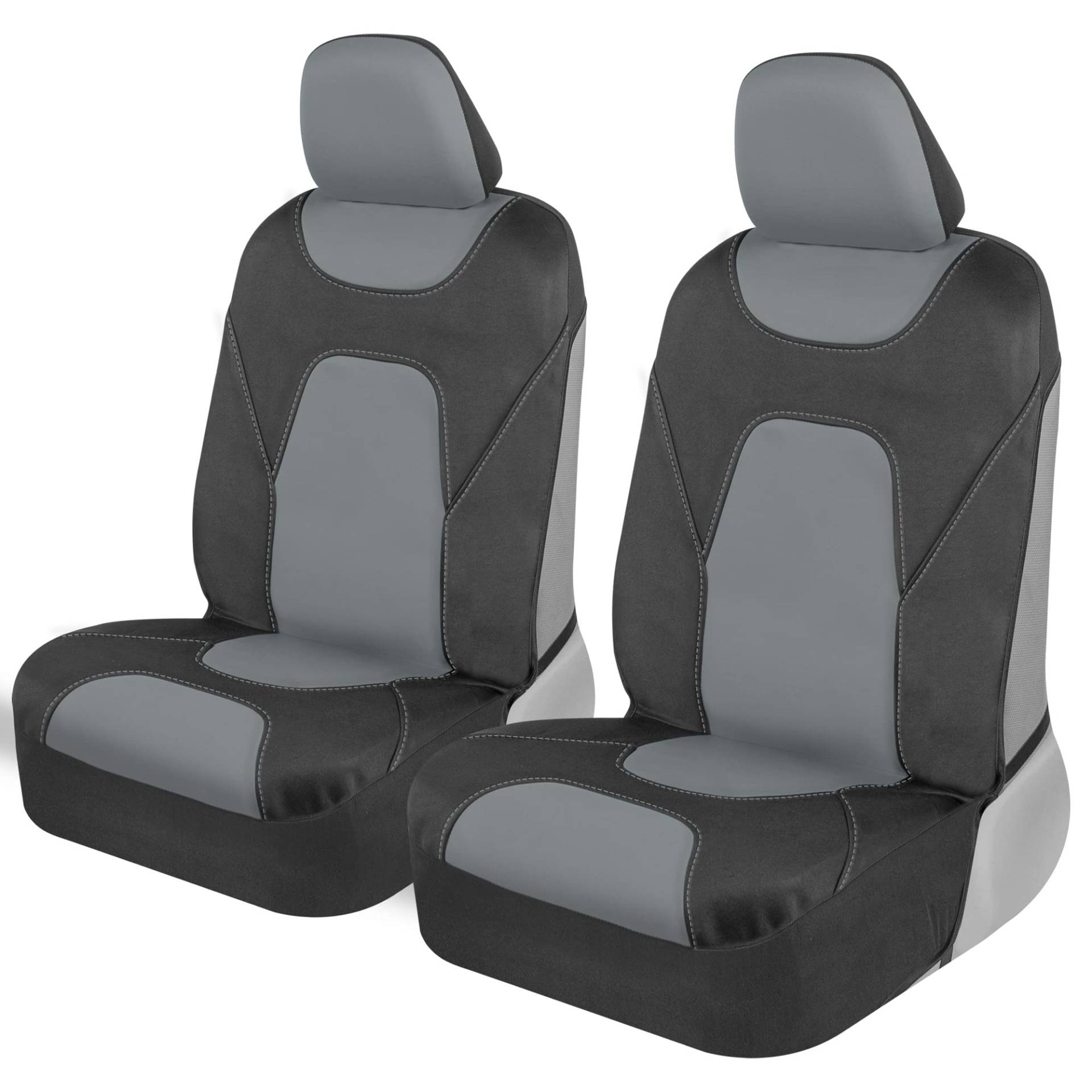 Motor Trend AquaShield wasserdichte Vordersitzbezüge, graue Sitzbezüge für Autos – Neopren-Vordersitzbezug, SUV-Sitzbezüge, Schonbezug für Auto, LKW und Hundebesitzer Motor Trend AquaShield wasserdichte Vordersitzbezüge, graue Sitzbezüge für Autos – Neopren-Vordersitzbezug, SUV-Sitzbezüge, Schonbezug für Auto, LKW und Hundebesitzer von Motor Trend