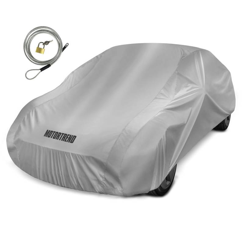 Motor Trend FlexCover wasserdichte Autoabdeckung für Regen Wind und Wetter XXL passt bis 579 cm von Motor Trend