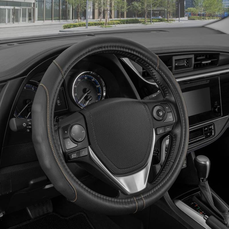 Motor Trend SW-761-BG-S_AM Automotive-Steering-Wheel-Covers von Motor Trend