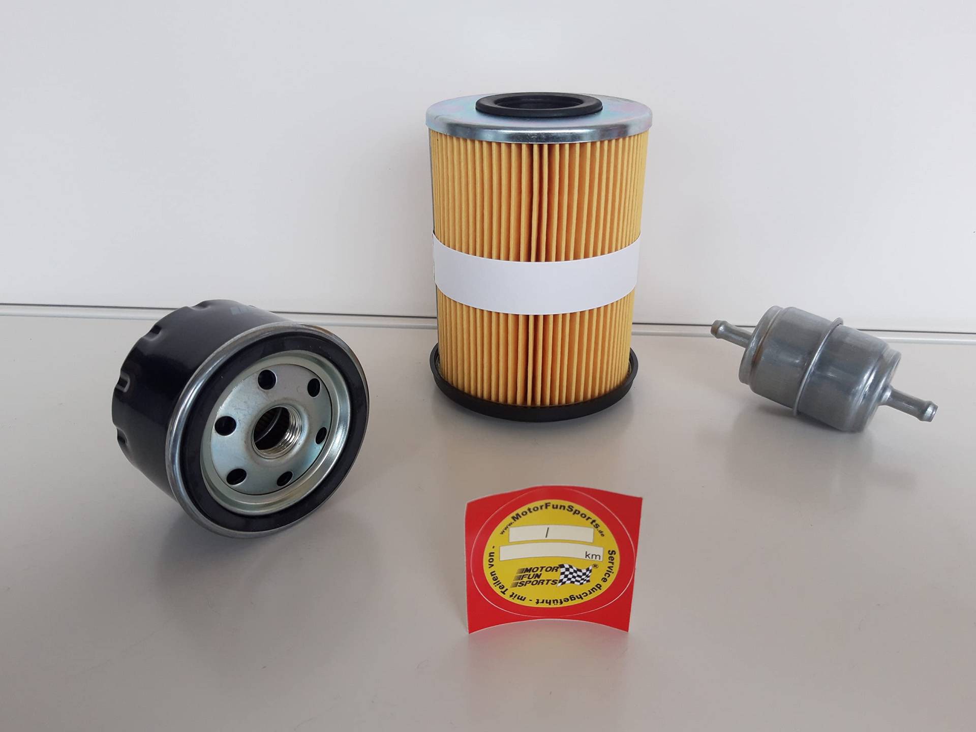 Filter-Satz kompatibel mit Rüttelplatte Wacker DPS 1750 Ölfilter Luftfilter Kraftstoff von MotorFunSports