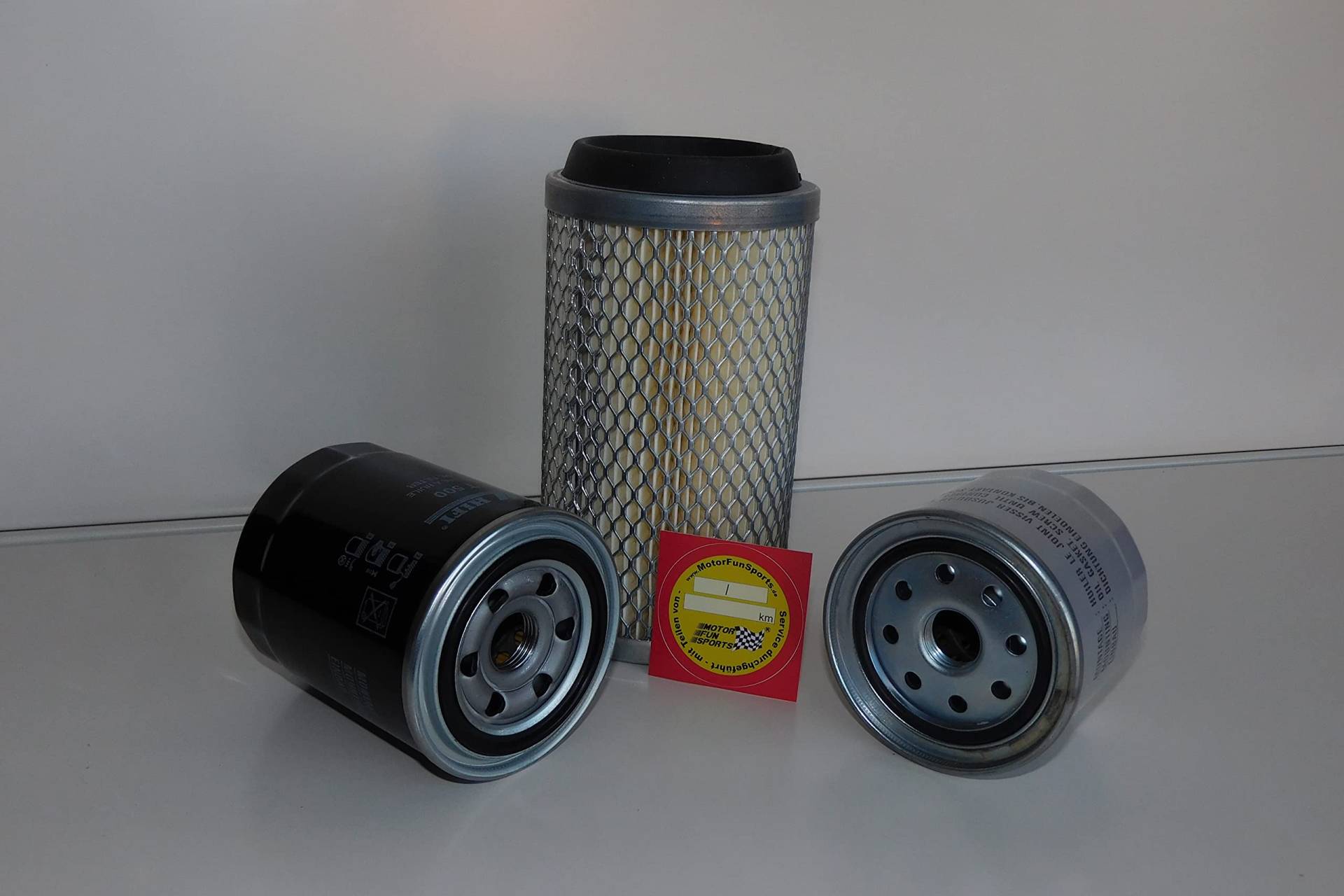 Filter Set (klein) passend für Atlas AB 404 R Ölfilter Kraftstofffilter Luftfilter von MotorFunSports