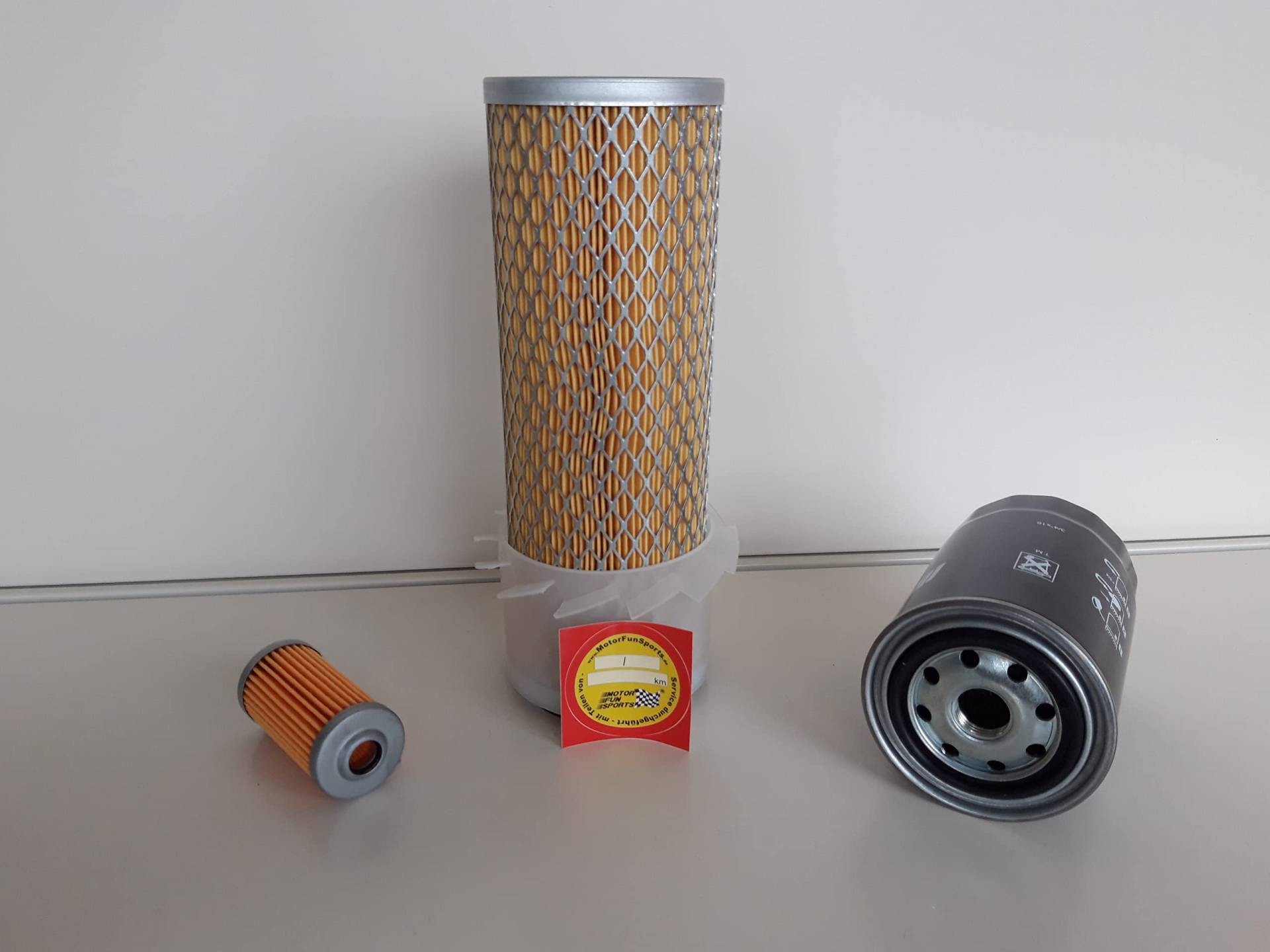 Filter - Set kompatibel mit Iseki TS 1910 Ölfilter, Luftfilter, Kraftstofffilter Filter - Set kompatibel mit Iseki TS 1910 Ölfilter, Luftfilter, Kraftstofffilter von MotorFunSports