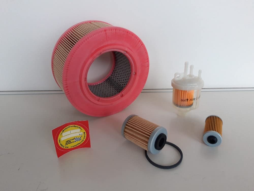 Filter Set kompatibel mit Rüttelplatte Ammann AVH 6020 DHDE Ölfilter Luftfilter Kraftstoff Filter Set kompatibel mit Rüttelplatte Ammann AVH 6020 DHDE Ölfilter Luftfilter Kraftstoff von MotorFunSports