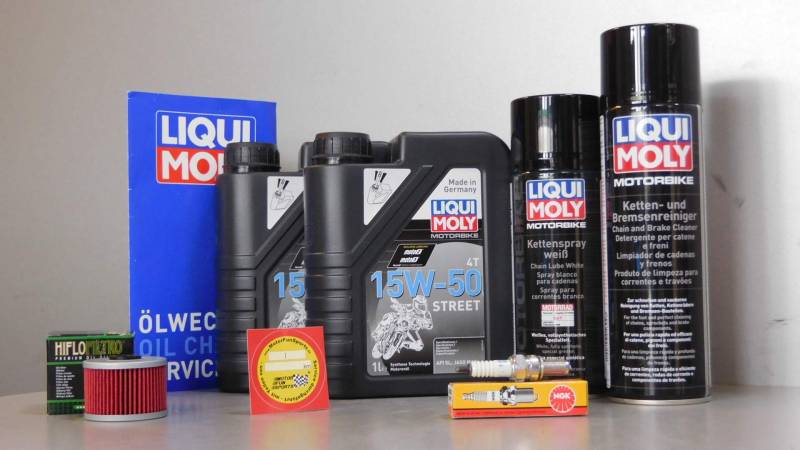 MotorFunSports Wartungs - Set - Adly Hurricane 400 - Inspektion Öl Zündkerze von MotorFunSports