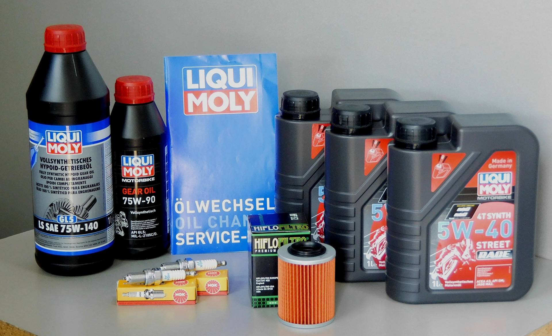 MotorFunSports Wartungs Set Can Am Renegade 500 Öl Ölfilter Zündkerze Service Ölwechsel MotorFunSports Wartungs Set Can Am Renegade 500 Öl Ölfilter Zündkerze Service Ölwechsel von MotorFunSports