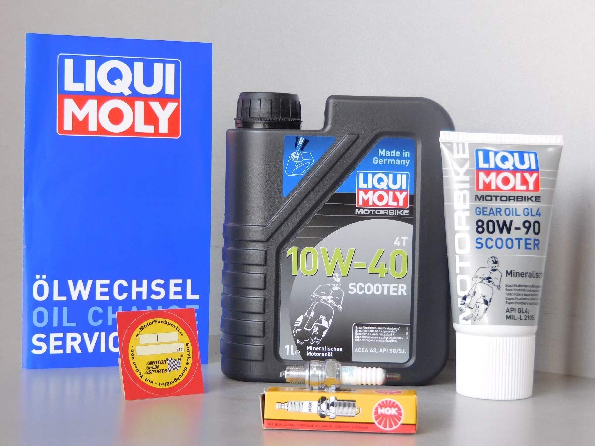 MotorFunSports Wartungs Set Online Memory 125 Öl Zündkerze Service Inspektion MotorFunSports Wartungs Set Online Memory 125 Öl Zündkerze Service Inspektion von MotorFunSports