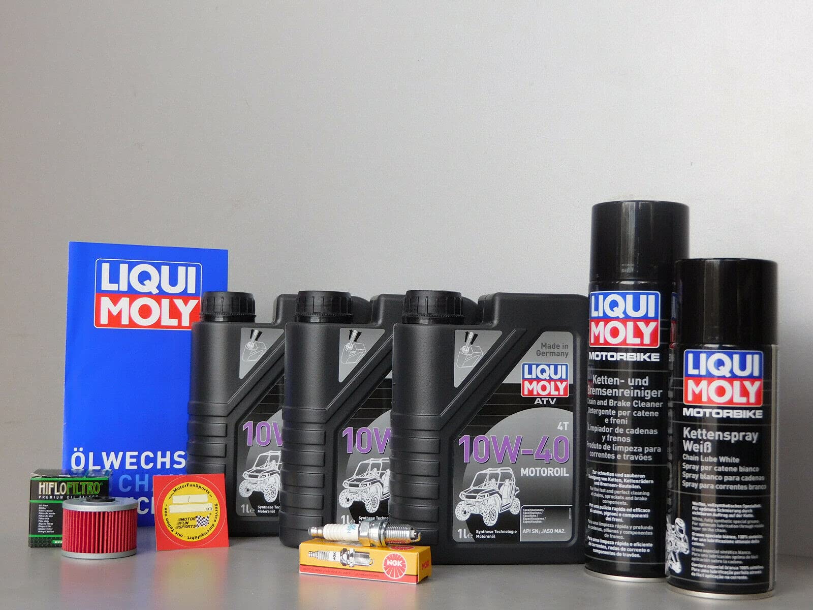 MotorFunSports Wartungs Set Online S5.5 X5.5 Öl Ölfilter Zündkerze Service Inspektion MotorFunSports Wartungs Set Online S5.5 X5.5 Öl Ölfilter Zündkerze Service Inspektion von MotorFunSports