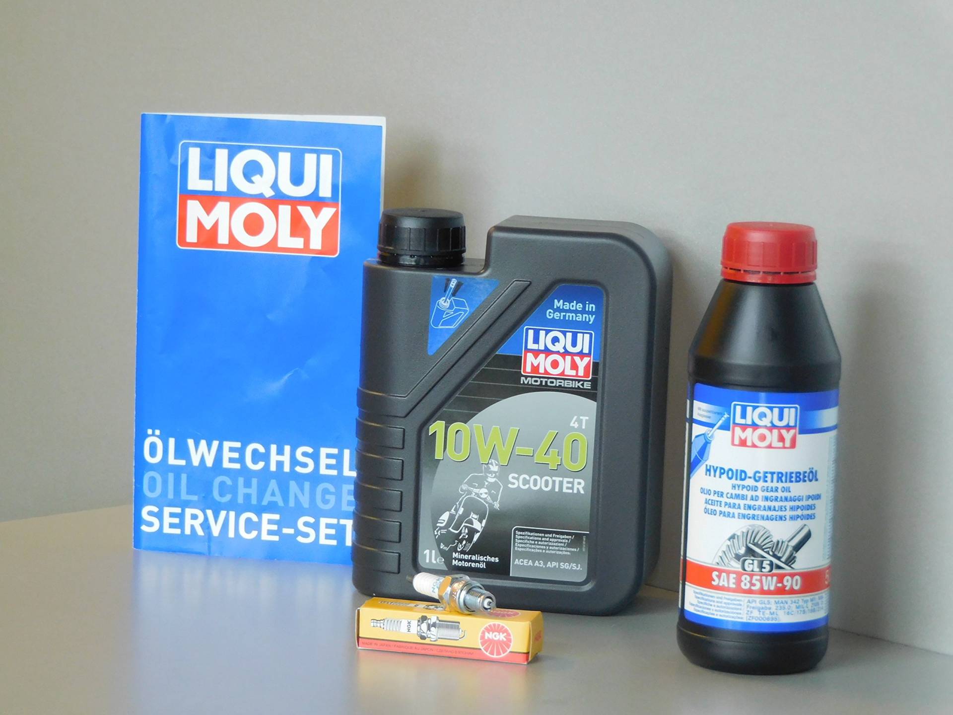 MotorFunSports Wartungs Set SYM Mio 50 Inspektion Öl Zündkerze Ölwechsel Service MotorFunSports Wartungs Set SYM Mio 50 Inspektion Öl Zündkerze Ölwechsel Service von MotorFunSports