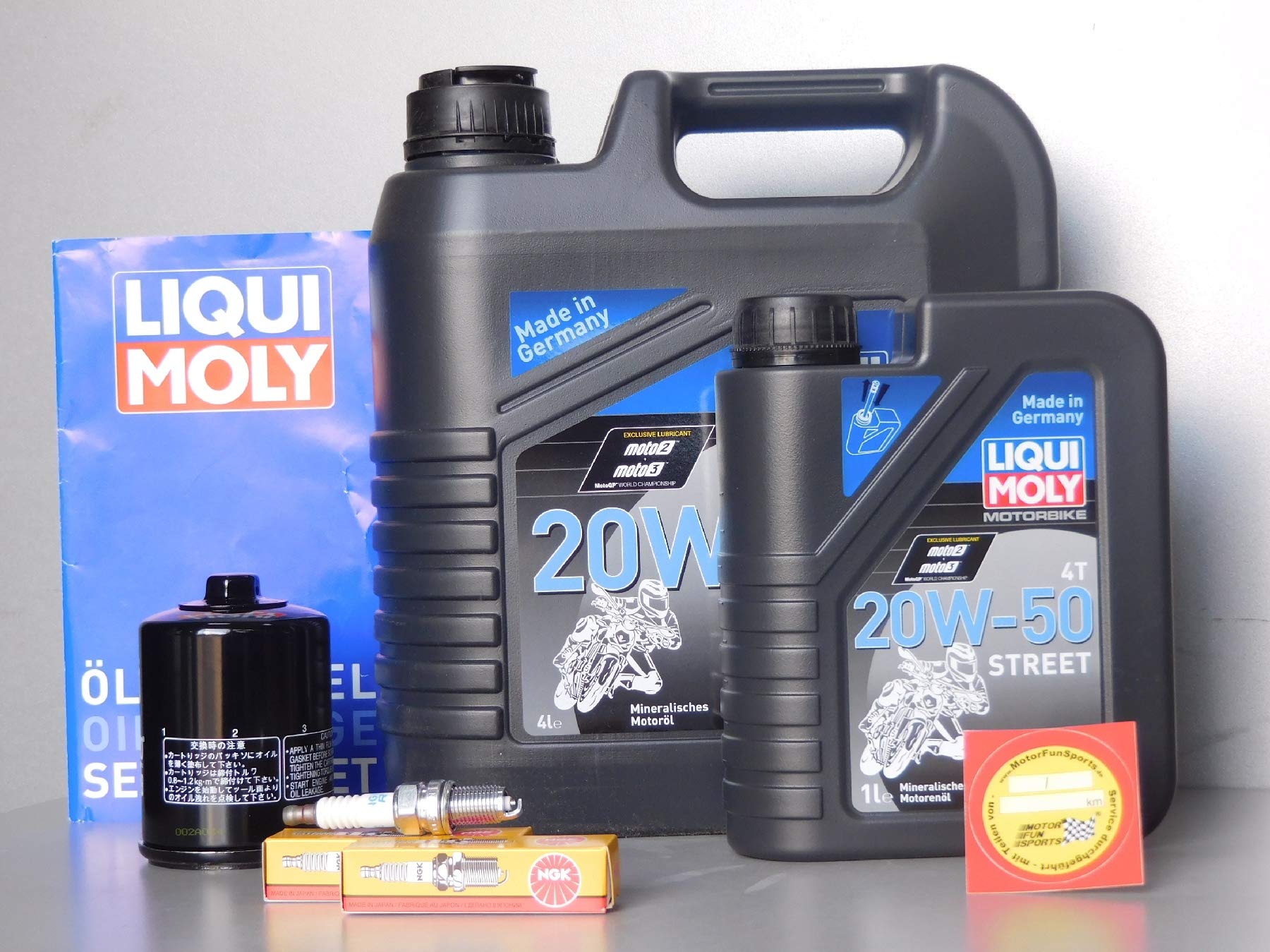 MotorFunSports Wartungs - Set - Victory Gunner 1800 - Inspektion Öl Zündkerze Filter MotorFunSports Wartungs - Set - Victory Gunner 1800 - Inspektion Öl Zündkerze Filter von MotorFunSports