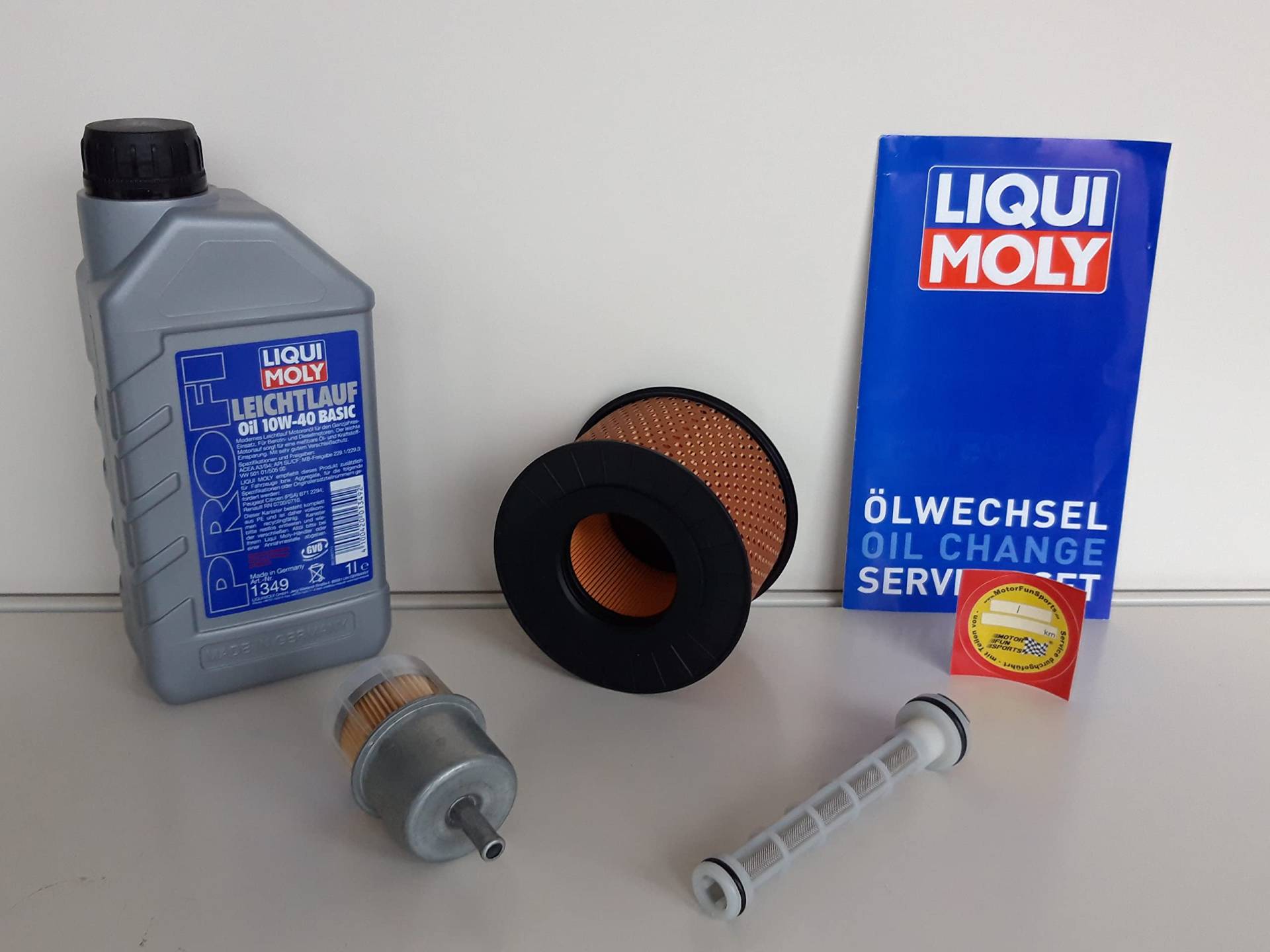 Wartungsset kompatibel mit Wacker DPS 1850 H mit Motor 1B20-6 Öl Ölfilter Luftfilter Kraftstofffilter Wartungsset kompatibel mit Wacker DPS 1850 H mit Motor 1B20-6 Öl Ölfilter Luftfilter Kraftstofffilter von MotorFunSports