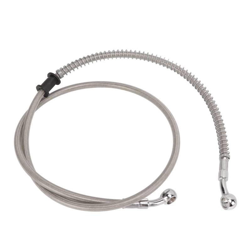 MotorMinds Motorradbremsschlauch, Empfindliche Bremsung Gutes Wärmedämmung Strickstahlbremsbremse für Allgemeines Motorrad (110 cm) von MotorMinds