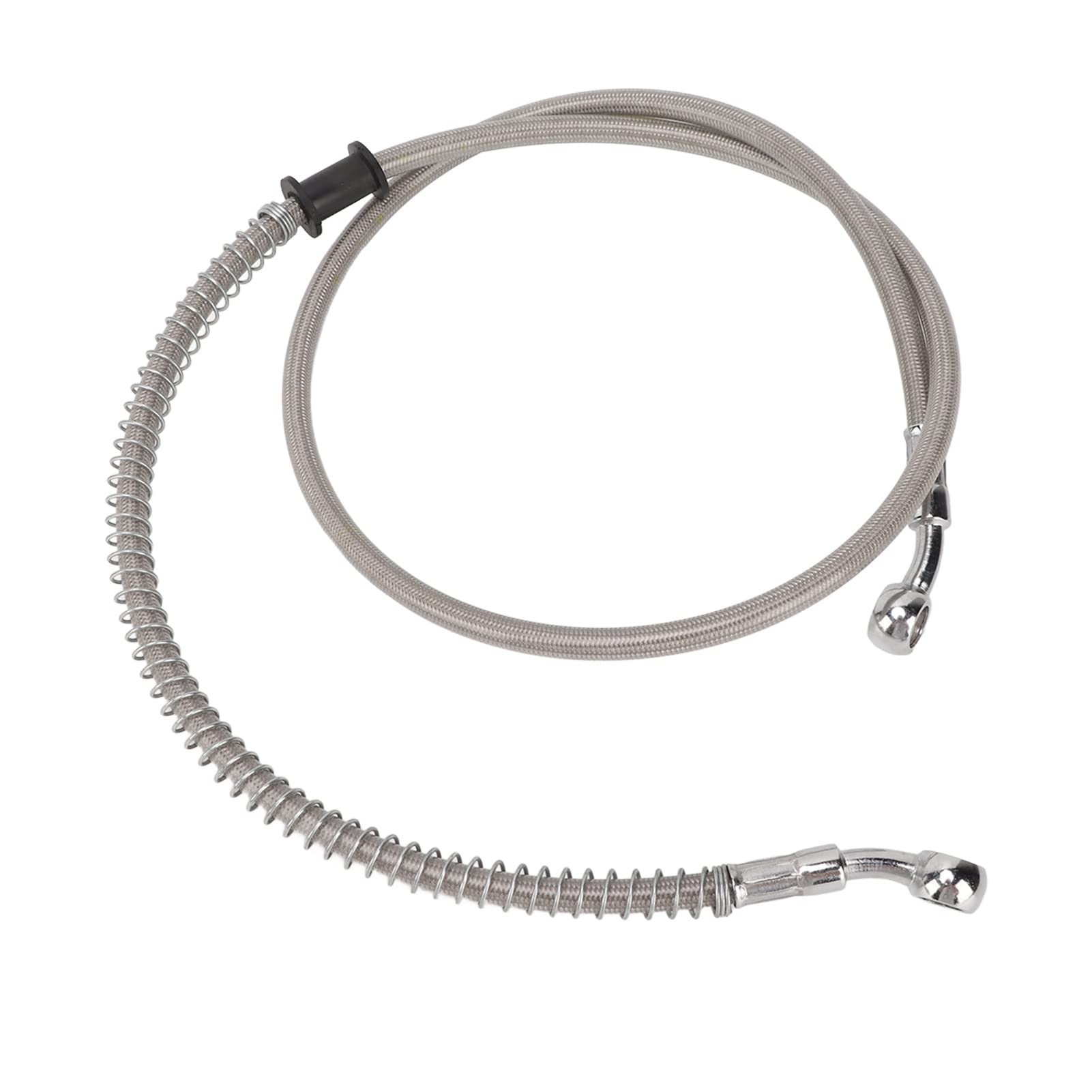MotorMinds Motorradbremsschlauch, Empfindliche Bremsung Gutes Wärmedämmung Strickstahlbremsbremse für Allgemeines Motorrad (120 cm) von MotorMinds