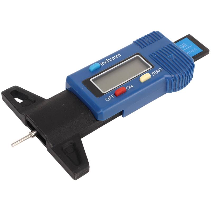 MotorMinds Reifs -Profiltiefe, Universelle Digitale Reifenmessertiefe 0‑25,4 Mm Pass für Motorradauto -Pickup -LKW -Reifen von MotorMinds