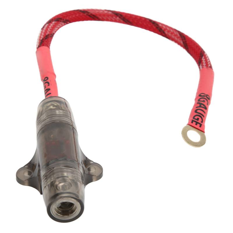 MotorMinds Schallsicherungskabel, 8GA O Ring Klapperkern Sicherer Autoverstärkerdrahthalter für Boot von MotorMinds