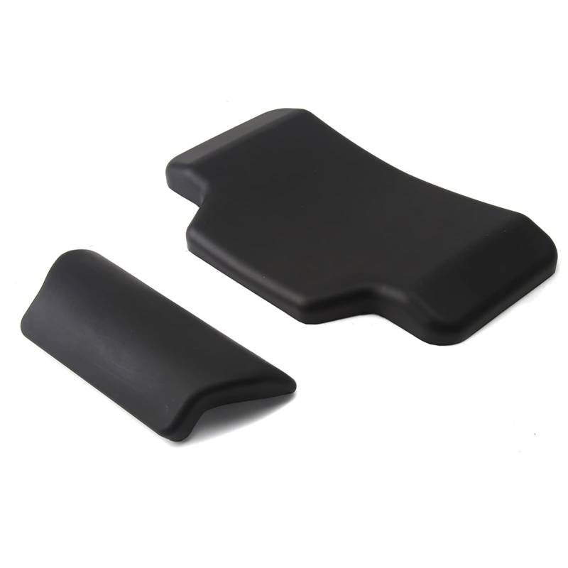 MotorMinds Sozius Rückenlehne Rückenpolster, Hintere Satteltasche Kofferraum Aufkleber Aufkleber Top Case Box Kissen Motorrad Gepäck Case Rückenkissen (Normal) von MotorMinds