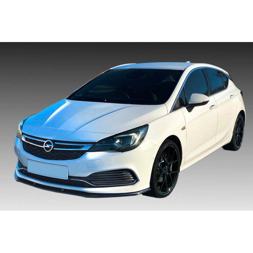 Motordrome K160-001 Frontspoileransatz kompatibel mit Opel Astra K OPC-Line 2015- (ABS) von Motordrome