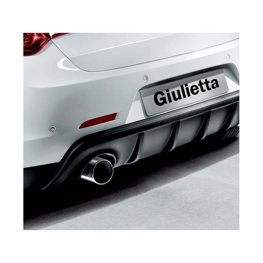 Motordrome (Diffuser) kompatibel mit Alfa Romeo Giulietta 2010- (Einzelauspuff Links) (ABS) von Motordrome