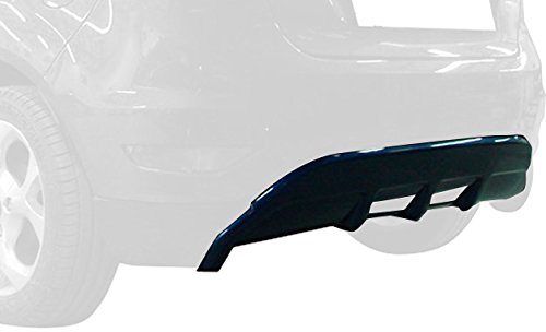Heckschürzenansatz (Diffusor) kompatibel mit Ford Fiesta VII 2008-2017 (ABS) von Motordrome