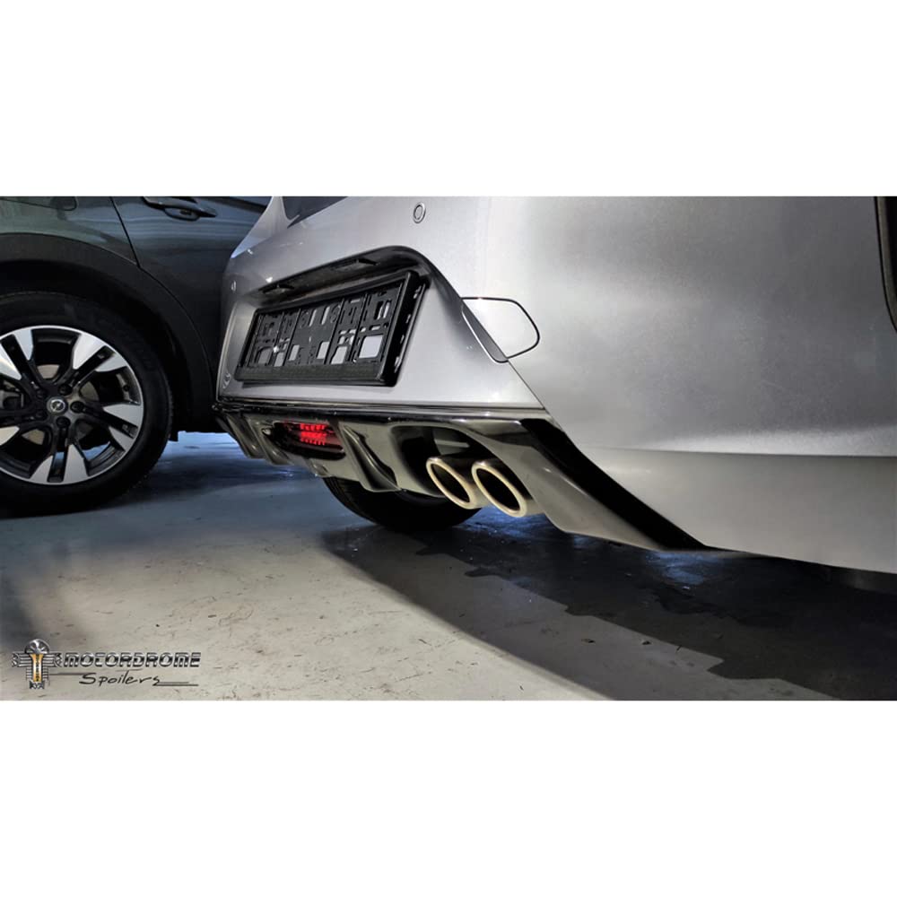 Motordrome (Diffuser) kompatibel mit Opel Corsa F GS-Line 2019- (ABS) von Motordrome