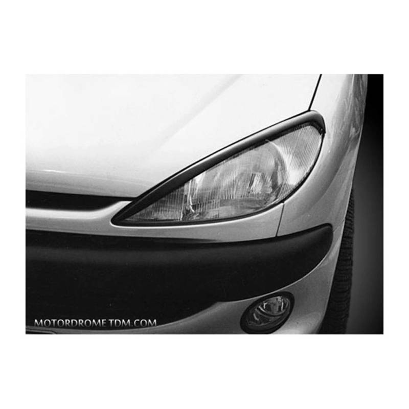 Satz Scheinwerferblenden kompatibel mit Peugeot 206 (ABS) von Motordrome