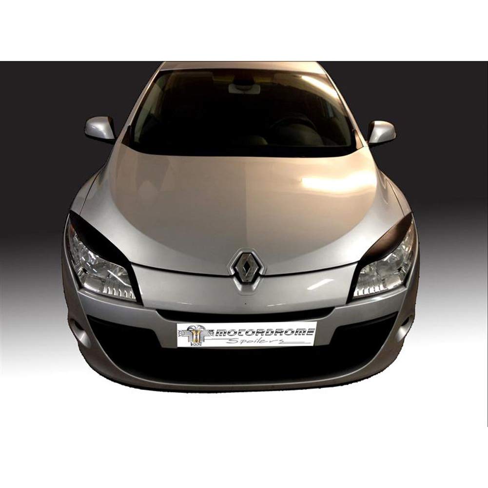 Satz Scheinwerferblenden kompatibel mit Renault Megane III 2008-2015 (ABS) von Motordrome