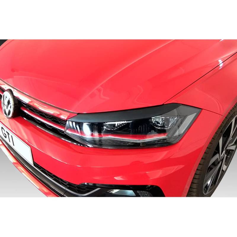 Scheinwerferspoiler kompatibel mit Volkswagen Polo VI ab 2017 (ABS) von Motordrome