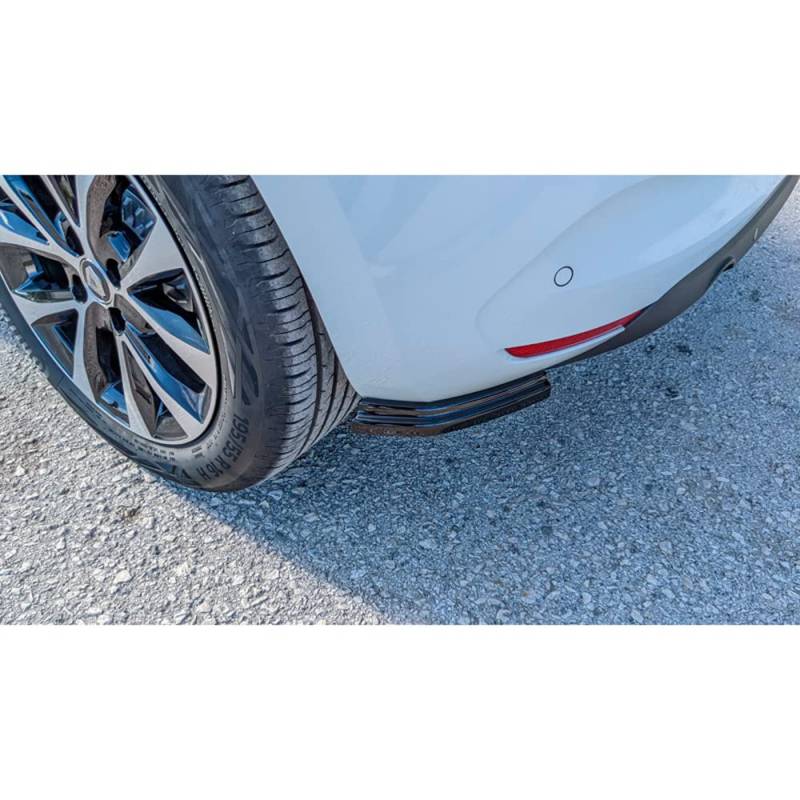 Motordrome Heckschürzenansätze (Ecken) kompatibel mit Renault Clio V 5-türer 2019- (ABS) von Motordrome