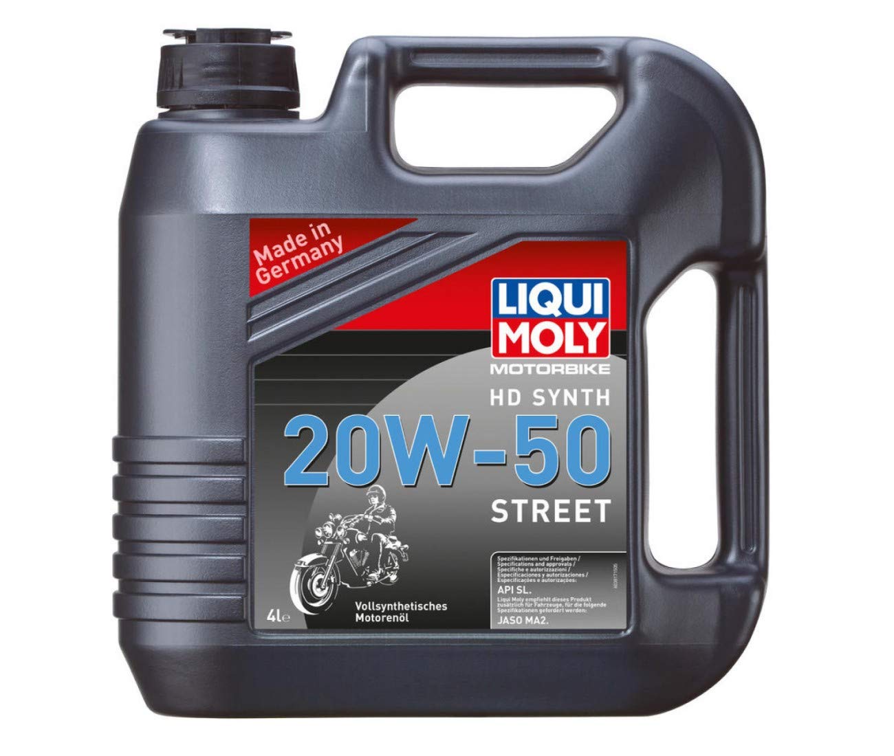 Liqui Moly Motorbike HD Synth 20W-50 Street Motoröl 4 Liter Kanister von Motorex