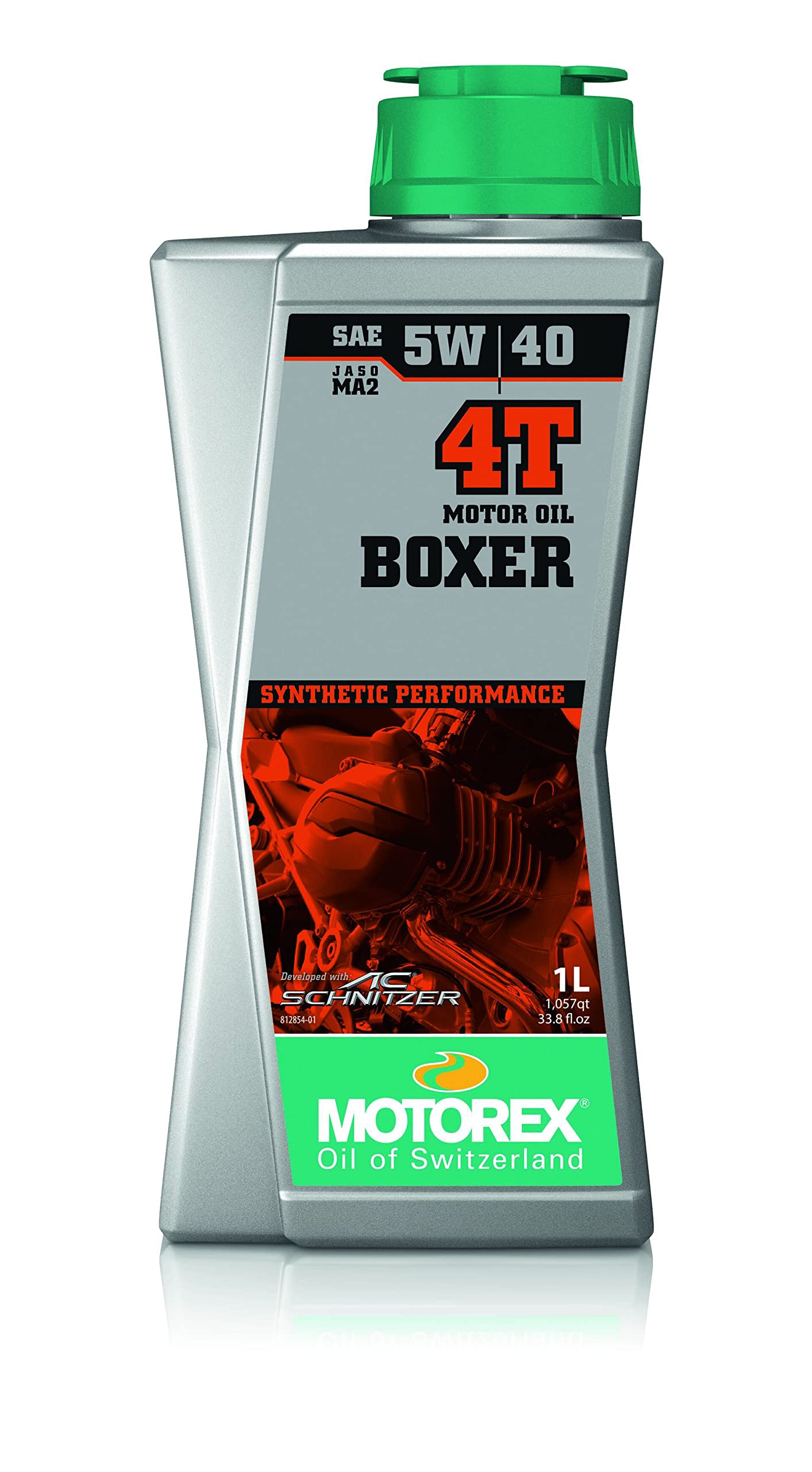 MOTOREX 4T Boxer SAE 5W-40 Motorrad Motoröl 1l von Motorex