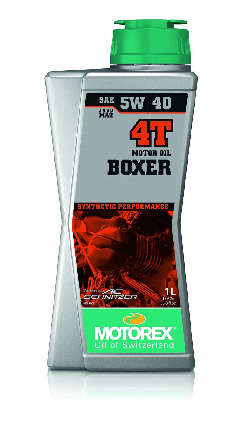 MOTOREX 4T Boxer SAE 5W-40 Motorrad Motoröl 1l von Motorex