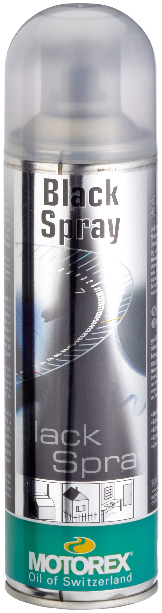 Motorex 902493 Black Spray 0,5l von Motorex