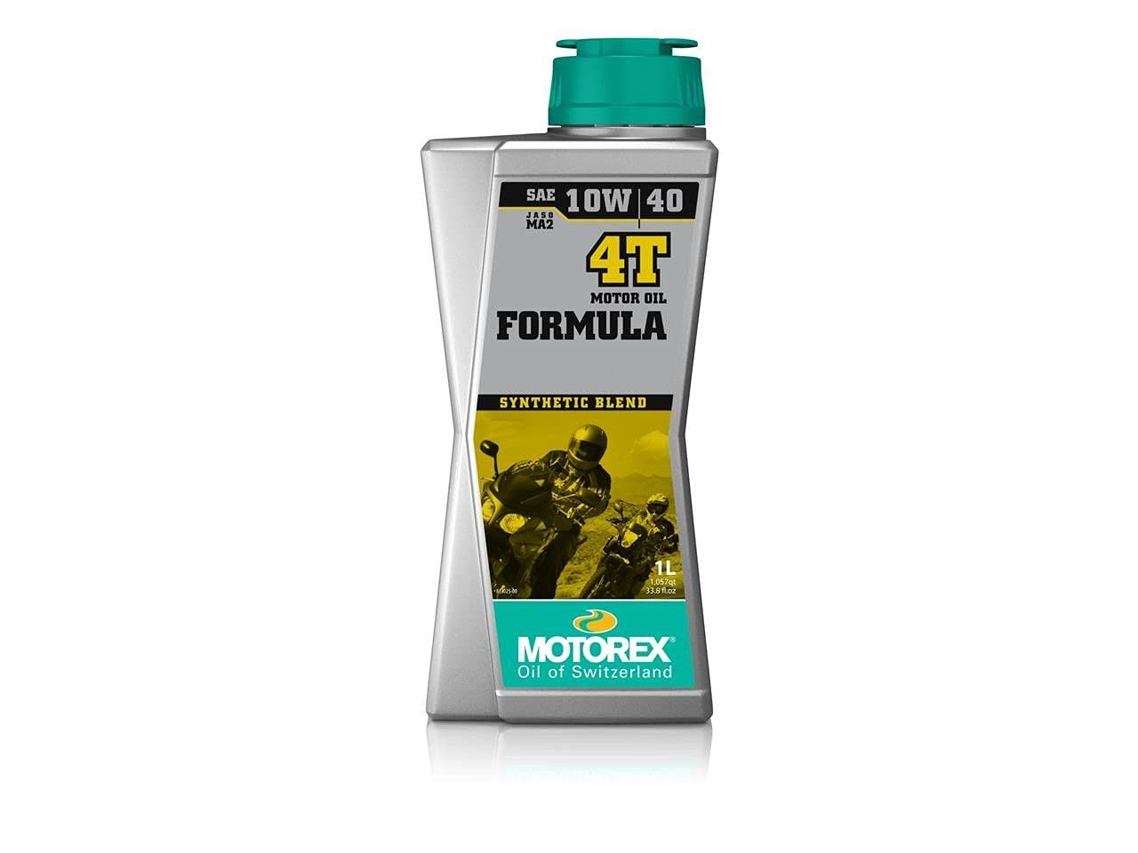 Motorex Formula 4T 10W40 Teilsynthetisches Viertakt Motorenöl 1 Liter Motorex Formula 4T 10W40 Teilsynthetisches Viertakt Motorenöl 1 Liter von Motorex